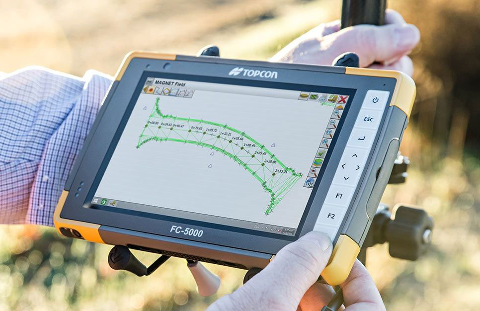Полевой контроллер TOPCON FC-5000 Geo+4G - 2