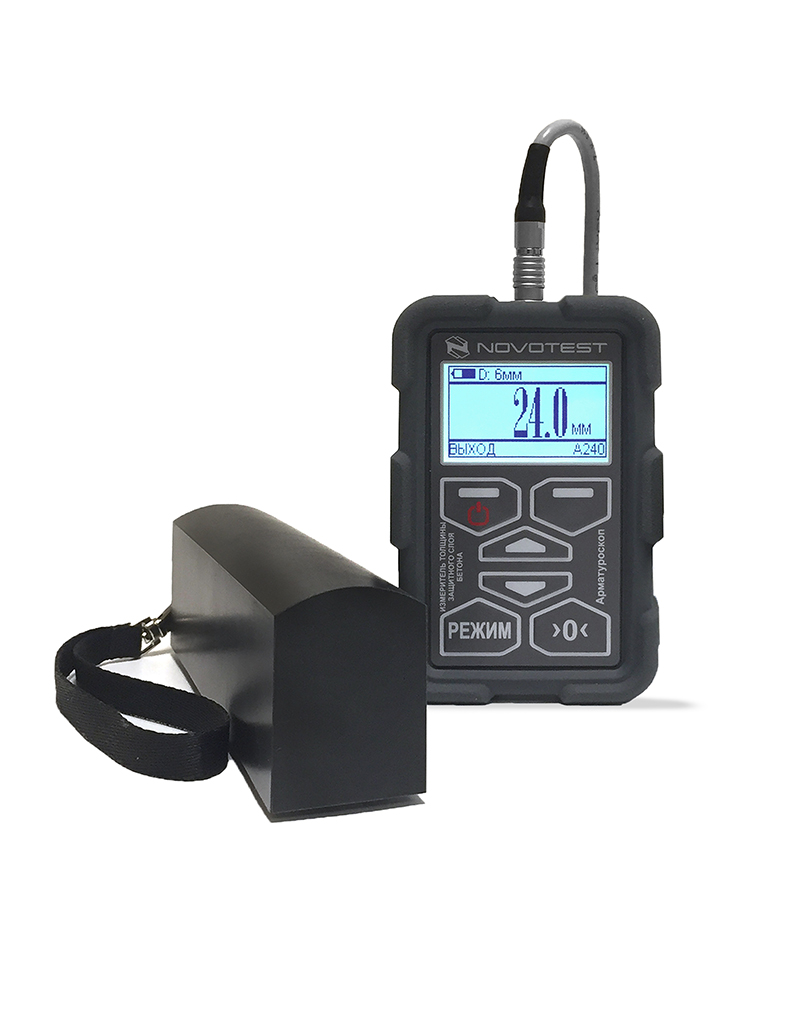 NOVOTEST измеритель толщины защитного слоя бетона (арматуроскоп)
