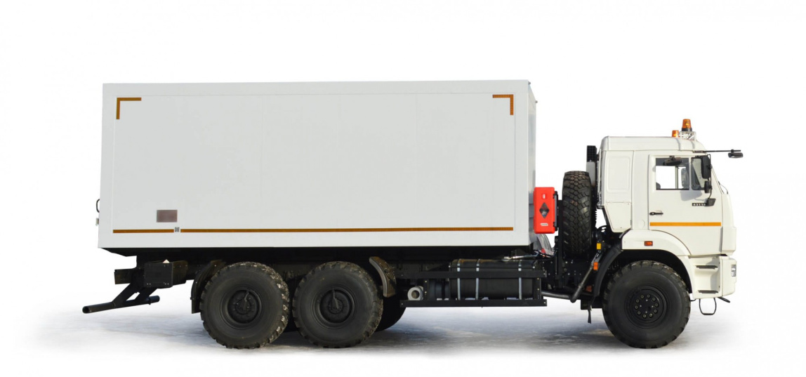 Передвижная дизельная электростанция на шасси КАМАЗ-43118