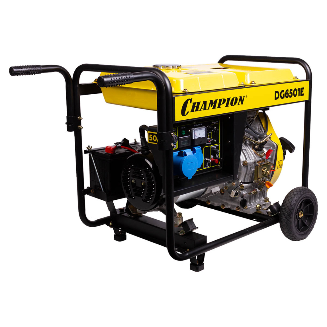 Дизельный генератор Champion DG6501E - 1