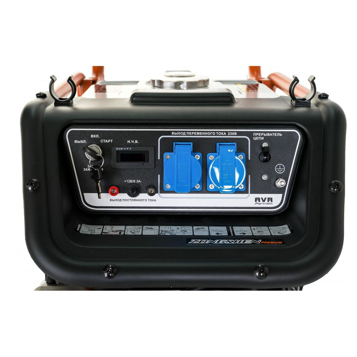 Бензиновый генератор Zongshen KB 3300 E - 9