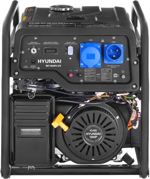Бензиновый генератор Hyundai HHY 9020FE ATS - 6