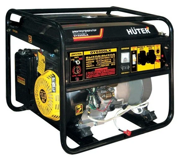 Бензиновый генератор HUTER DY6500LX