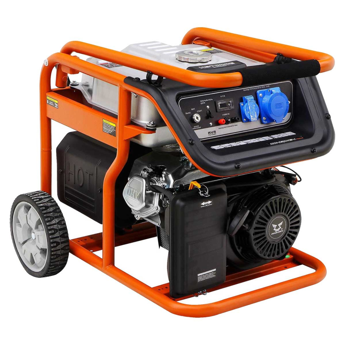 Бензиновый генератор Zongshen KB 9000 E - 6