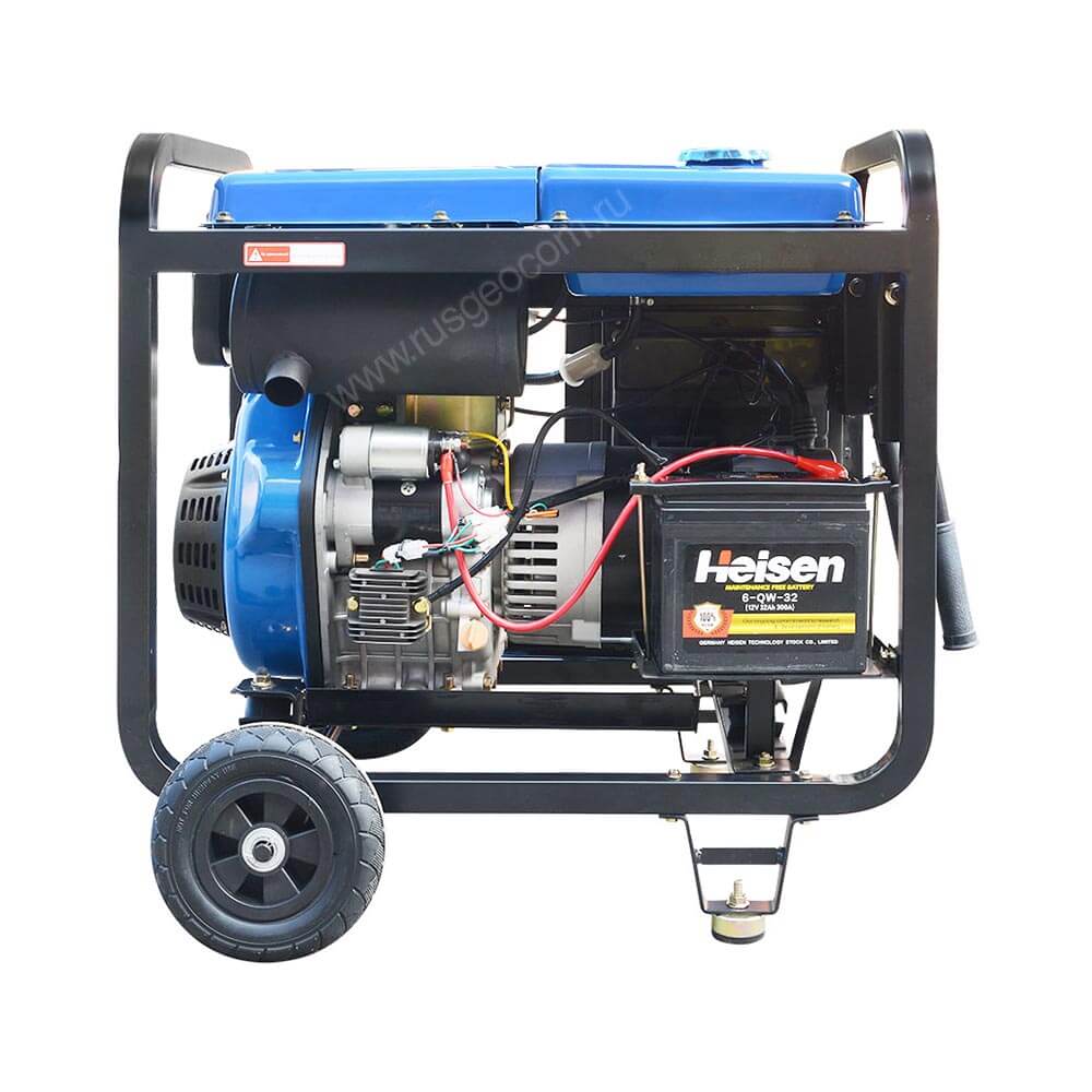 Дизельный генератор TSS SDG 7000EH3UA - 3