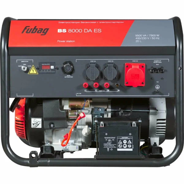 Бензиновый генератор FUBAG BS 8000 DA ES - 3