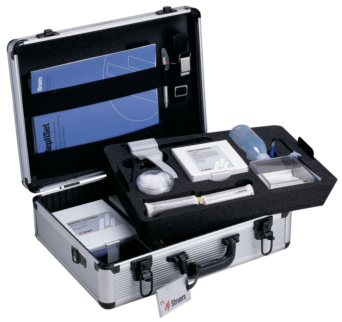 Набор для снятия отпечатка структуры поверхности образца RepliSet - 3