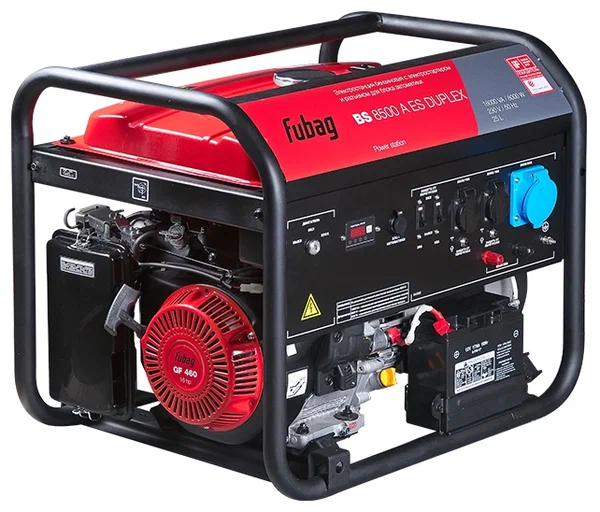 Бензиновый генератор FUBAG BS 8500 A ES DUPLEX