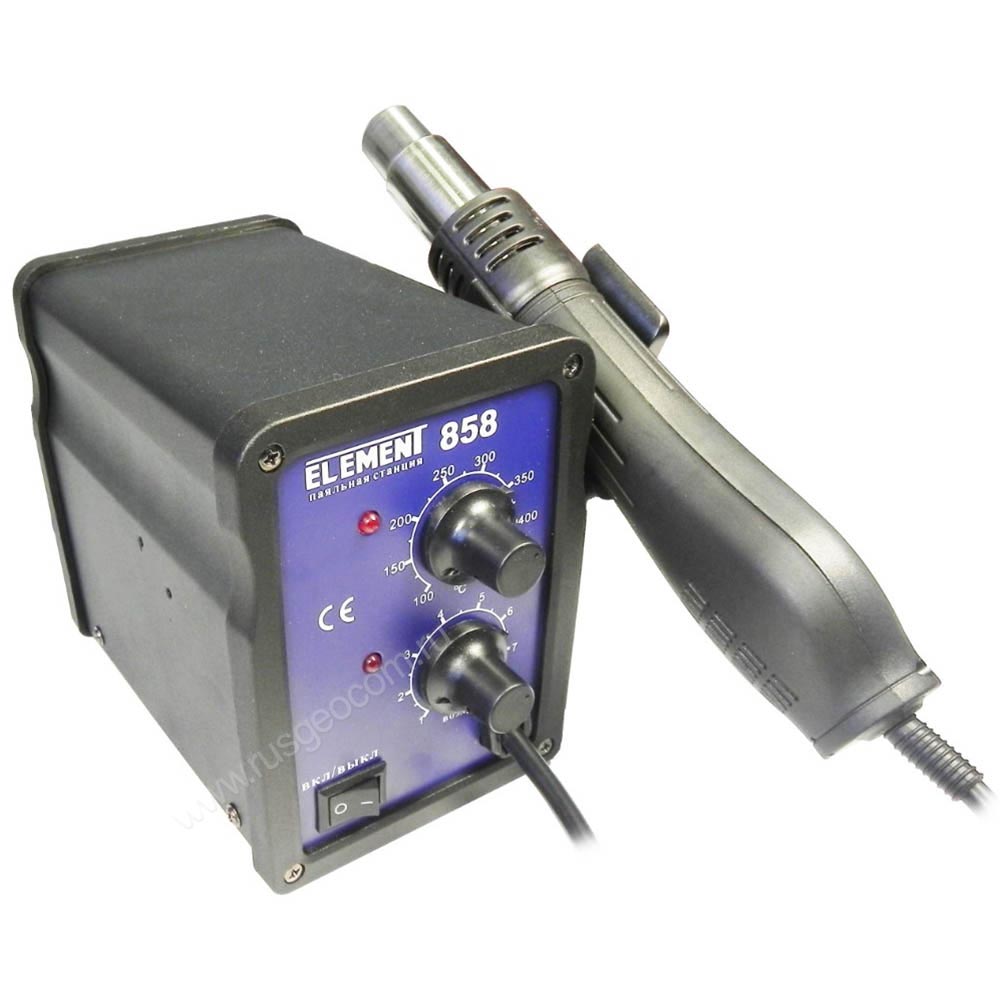 Паяльный фен ELEMENT 858 - 1