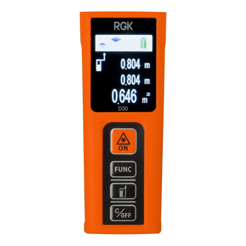 Лазерный дальномер RGK D30 NEW