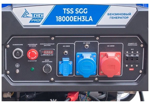 Бензиновый генератор TSS SGG 18000EH3LA с АВР - 4