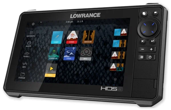 Картплоттер с эхолотом Lowrance HDS-9 LIVE с датчиком Active Imaging 3-in-1 Transducer - 1