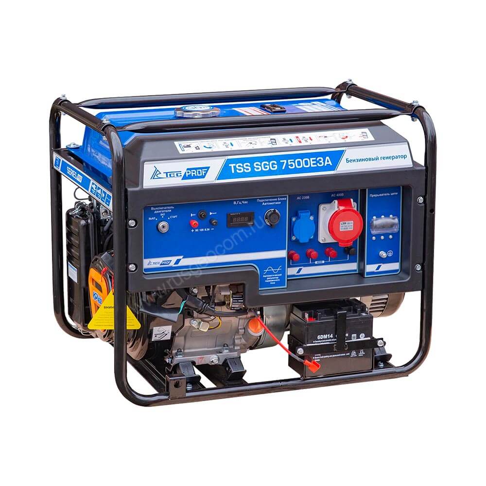 Бензиновый генератор TSS SGG 7500Е3A С АВР - 2