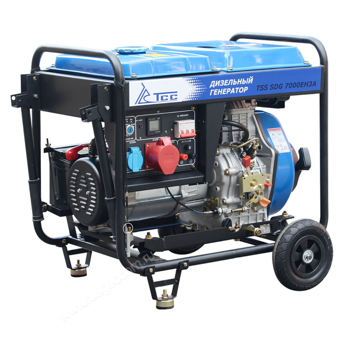 Дизельный генератор TSS SDG 7000EH3A с АВР - 3