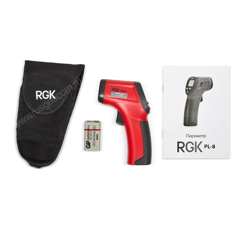 Пирометр RGK PL-8 с поверкой - 3