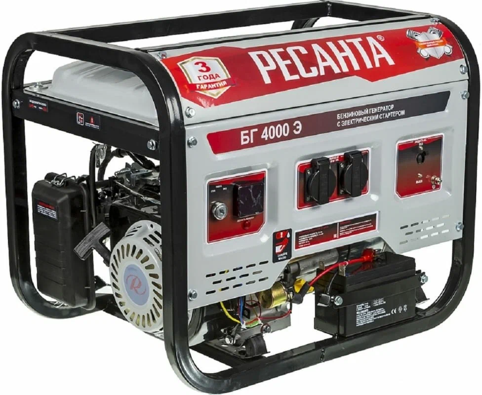 Бензиновый генератор Ресанта БГ 4000 Э