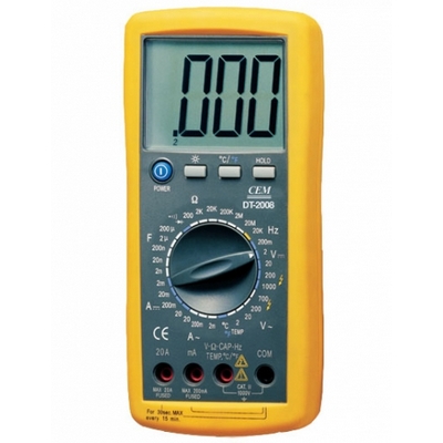 Профессиональный мультиметр CEM DT-2008