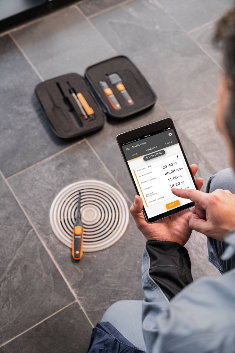 Набор смарт-зондов для вентиляционных систем (кейс/605i 2 Gen, 805i, 405i, 410i), протокол калибровки, батарейки - 6