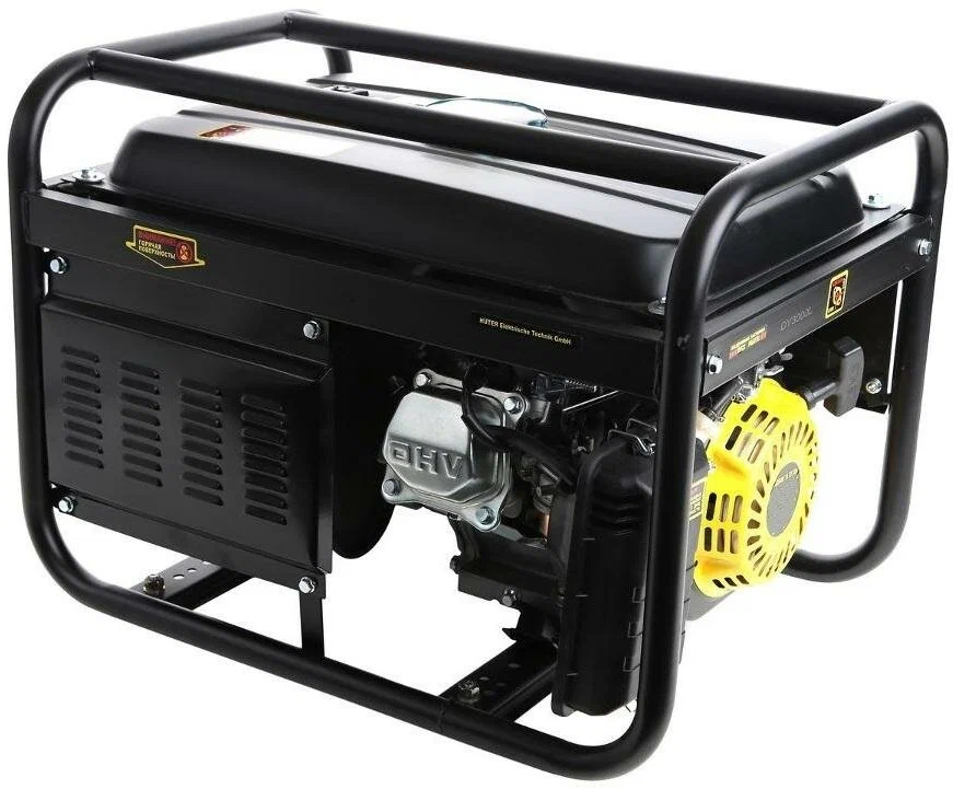 Бензиновый генератор HUTER DY5000L - 3