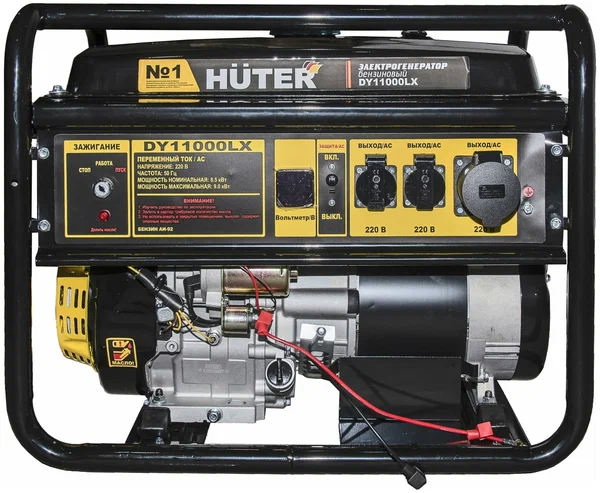 Бензиновый генератор HUTER DY11000LX - 3