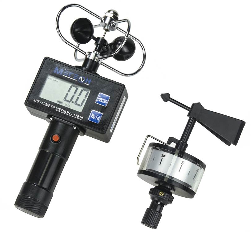 МЕГЕОН 11030 Анемометр чашечный - 4