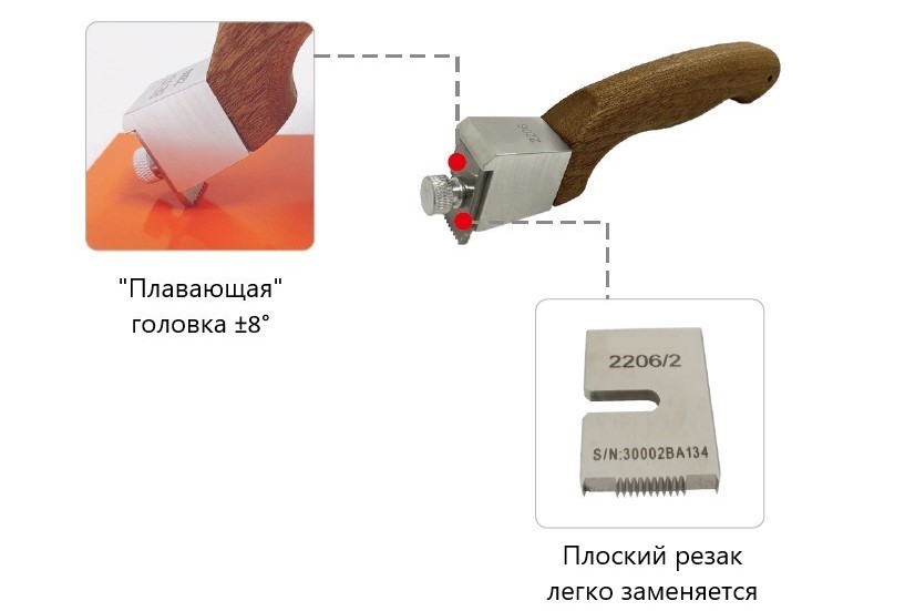 Адгезиметр-нож с плоским резаком В7 - 1