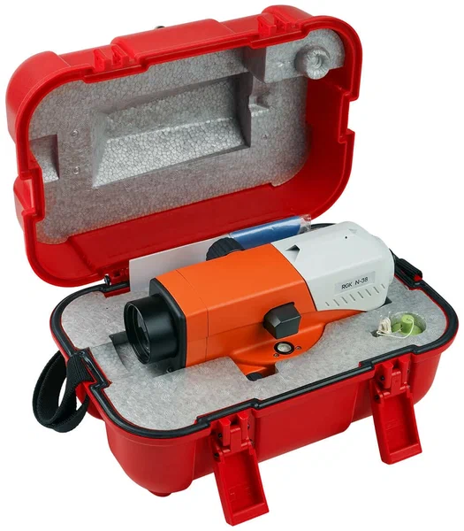 Комплект оптический нивелир RGK N-38 штатив рейка - 3 в 1 с поверкой - 4