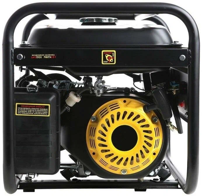 Бензиновый генератор HUTER DY5000L - 2