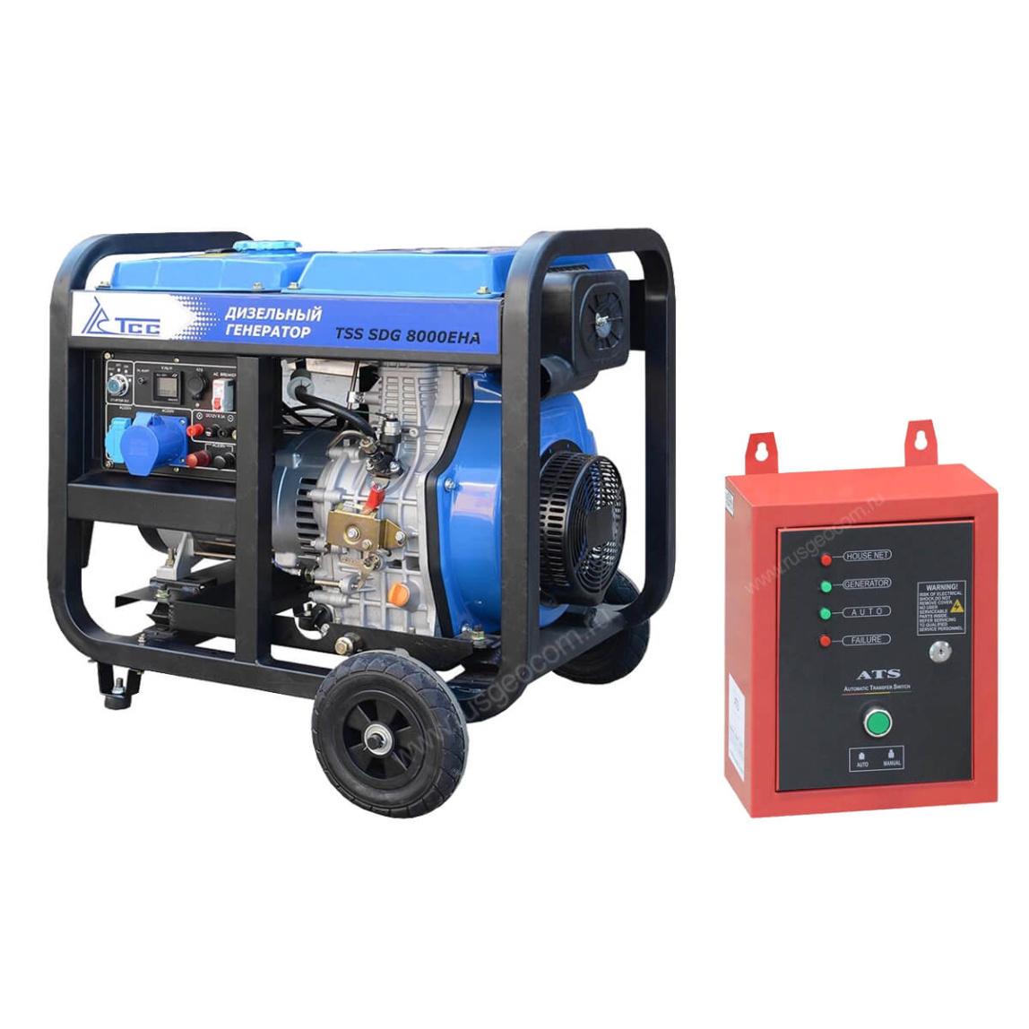 Дизельный генератор TSS SDG 8000EHA с АВР