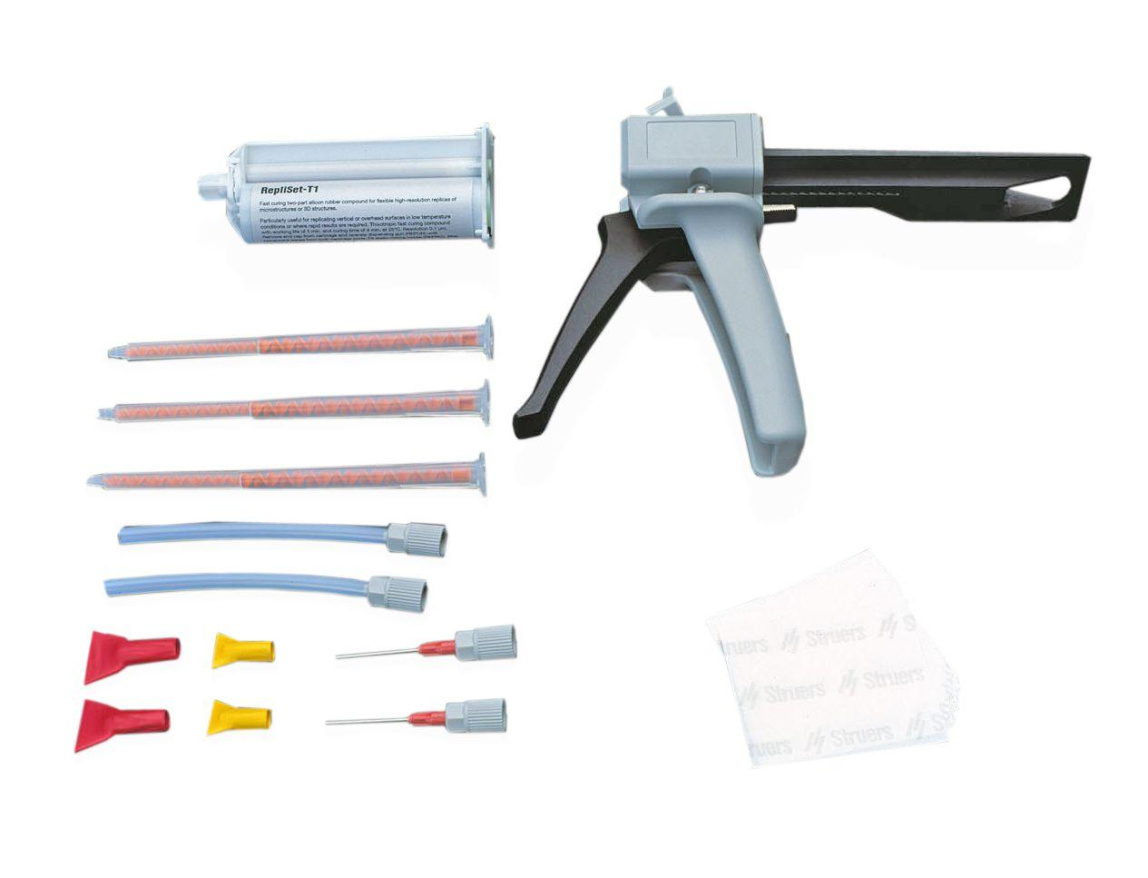 Набор для снятия отпечатка структуры поверхности образца RepliSet - 2