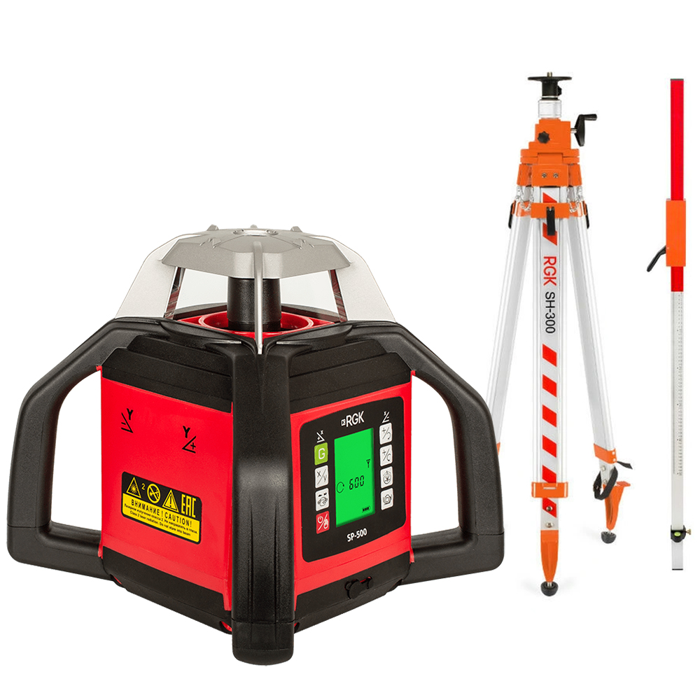 Ротационный нивелир RGK SP-500 - 2