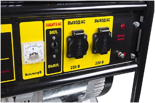 Бензиновый генератор HUTER DY6500L - 2