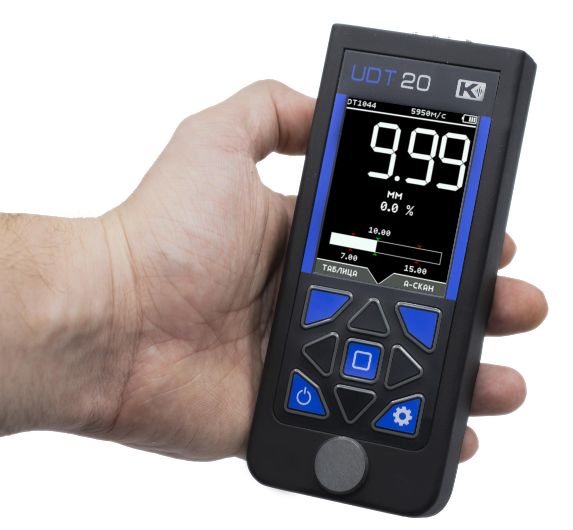 УДТ-20 портативный ультразвуковой толщиномер с А-сканом - 3