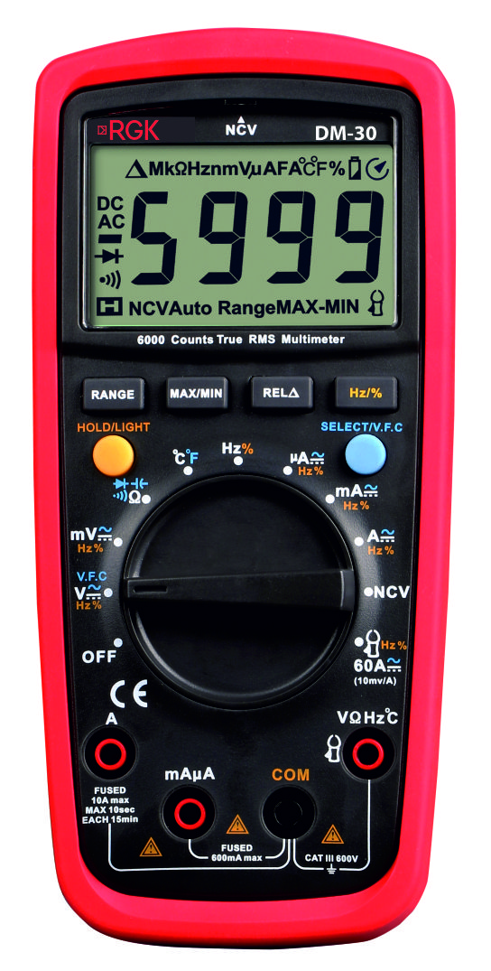 Мультиметр RGK DM-30 с поверкой