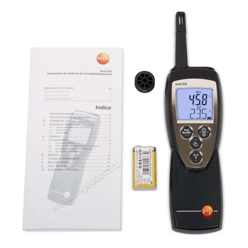 Термогигрометр Testo 625 - 3