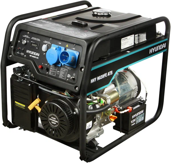 Бензиновый генератор Hyundai HHY 9020FE ATS - 7