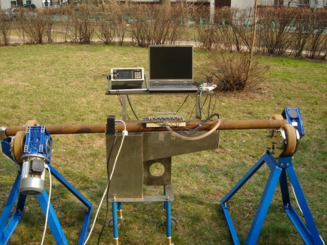 Установка ПАУЗК бурильных труб