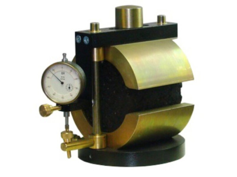 Устройство УС-Ф для определения сдвигоустойчивости по Маршалу образцов d=71,4 с индикатором часового типа