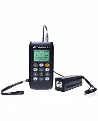 ПОИСК-2.5 измеритель толщины защитного слоя бетона (версия ПОИСК-2.51)