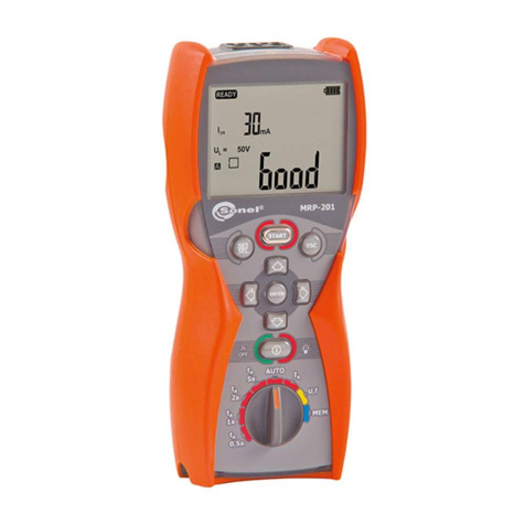 MRP-201 - измеритель напряжения прикосновения и параметров УЗО