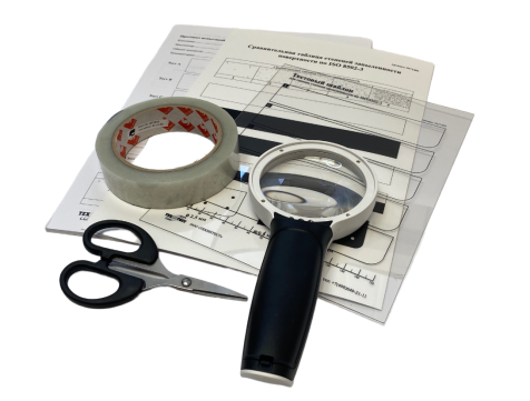 ОСЗ-8502. Набор для оценки степени запыленности по ISO 8502-3