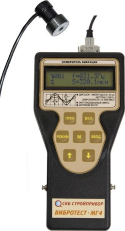 ВИБРОТЕСТ-МГ4 измеритель параметров вибрации