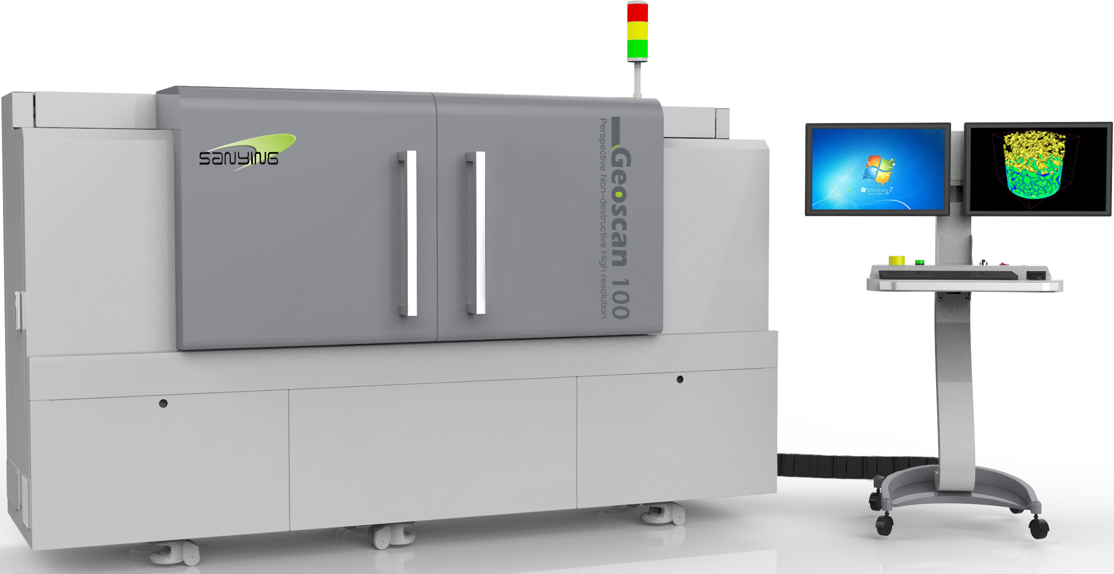 Томограф Sanying Cylindscan-1000 горизонтальный для исследования кернов