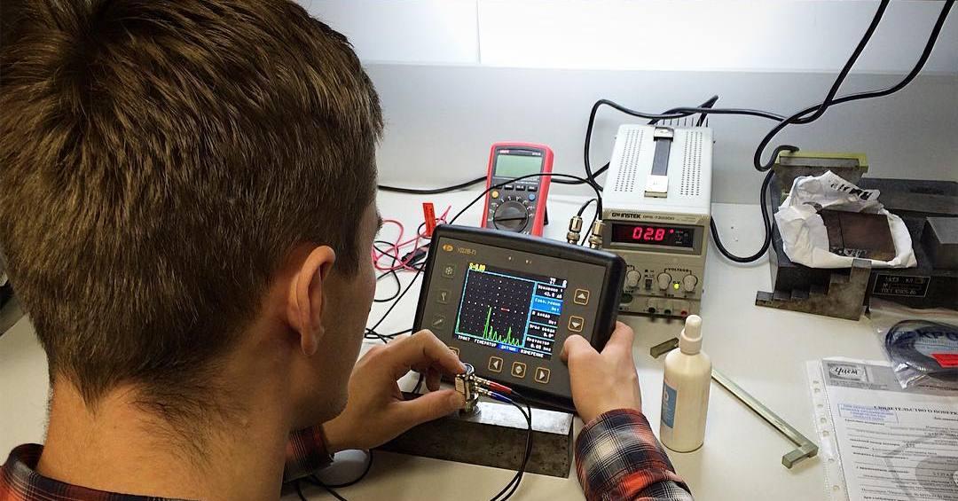 Поверка приборов неразрушающего контроля