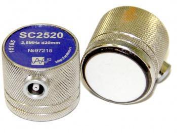 SC2520 (П111-2,5-К20) пьезоэлектрический преобразователь (ПЭП)