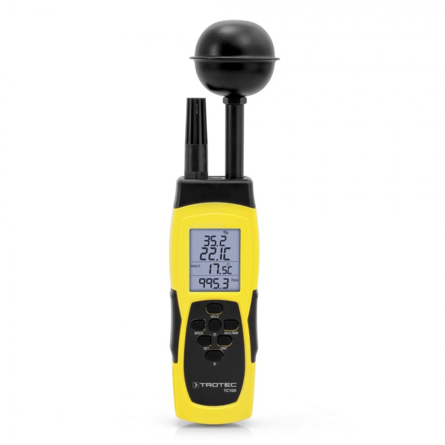 Trotec TC100 термогигрометр с измерением WBGT-индекса