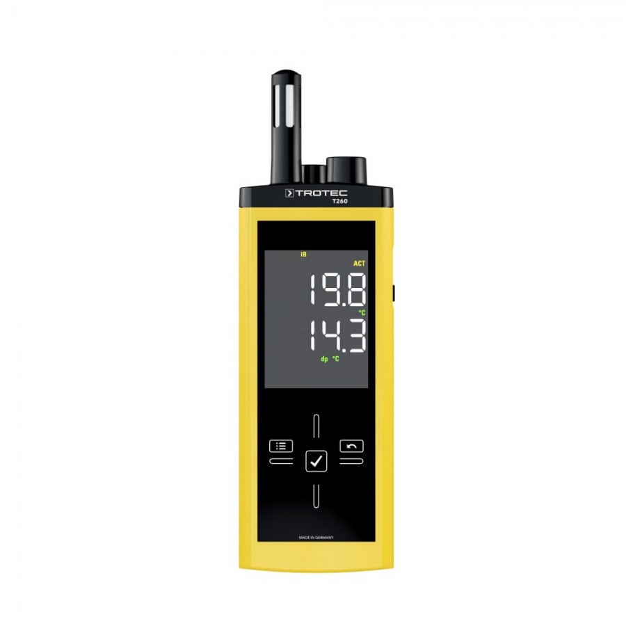 Trotec T260 термогигрометр с ИК-термометром