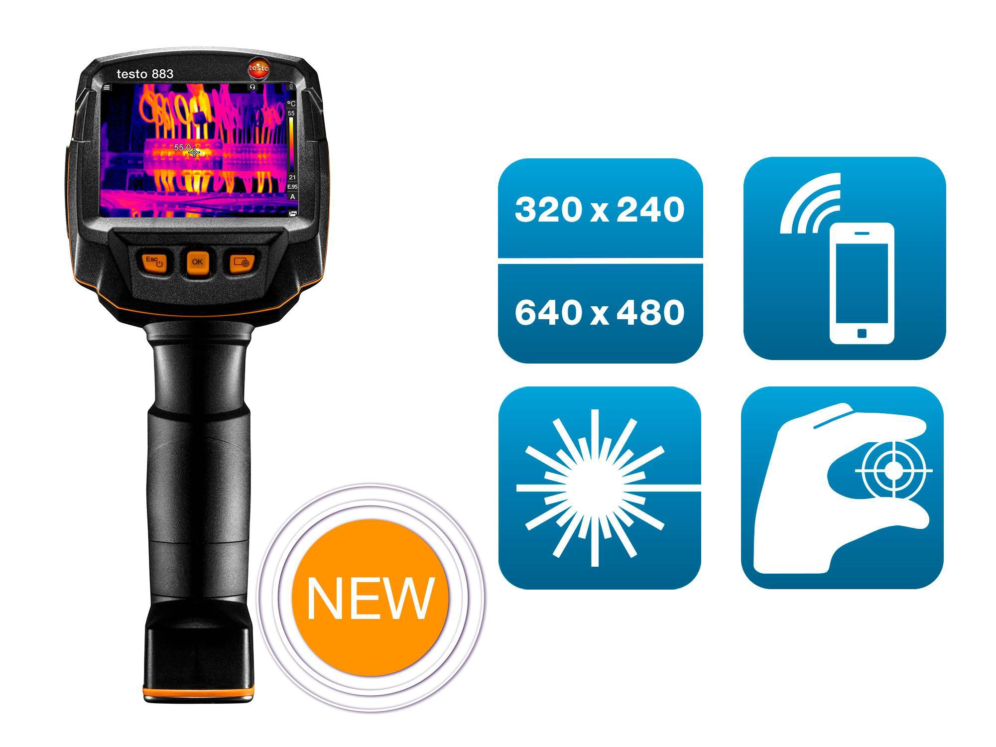 Тепловизор Testo 883 со стандартным объективом