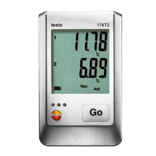 Testo 176 T2 логгер температуры